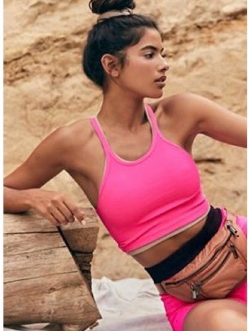 Free People Happiness Runs Crop Tank in Malibu